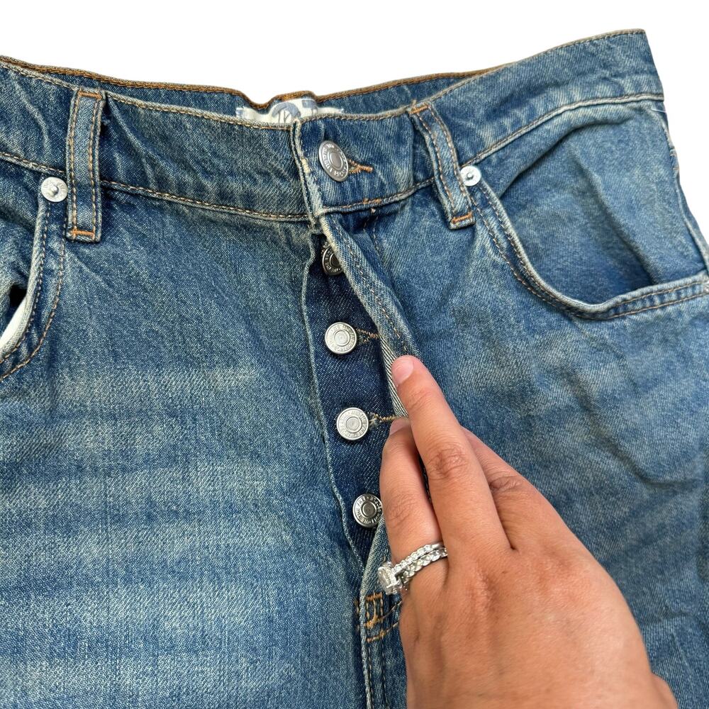 Free People We The Free Denim Flare Jeans Women’s Size 27 - Picture 3 of 9